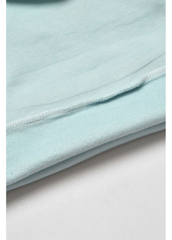 Let's Shop свитшот детский для мальчика на флисе голубого цвета рисунок голубой кэжуал двунитка