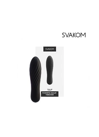 Вибропуля TULIP VIBRATOR BLACK, Svakom (297132327)