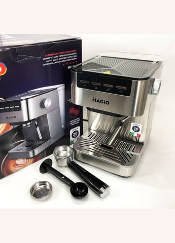 Кофеварка рожковая MG-453 960 Вт, кофеварка с возможностью приготовления эспрессо, кофемашина латте Magio (364665731)