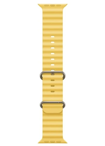 Ремінець Ocean Band для Apple Watch 42/44/45/49mm Yellow [76037] No Brand (399534644)