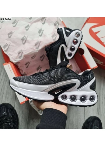 Білі літні кросівки nike air max dn black white найк аір макс дн No Brand