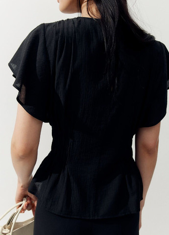 Чёрная блузка H&M