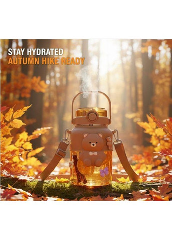 Креативна дитяча пляшка "Ведмедик". Коричнева No Brand (296101759)