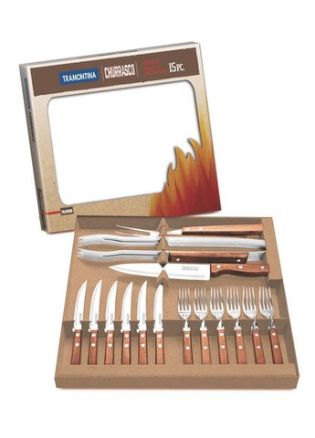 Набор приборов для гриля Barbecue 15 предметов (22399/028) Tramontina (296194723)
