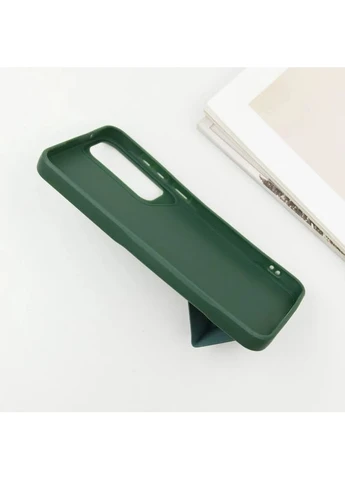 Чехол TPU для Samsung Galaxy A35 с функцией подставки зеленый No Brand (402070955)