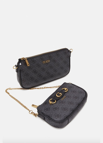 Сумка IZZY Double Pouch 865470-1 Черный Guess (317427854)