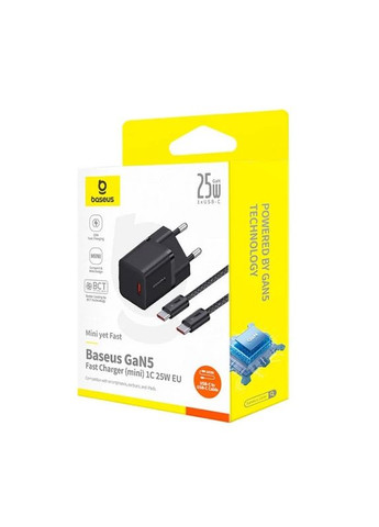 Зарядний пристрій Baseus GaN5 Fast Charger (mini) (372678281)