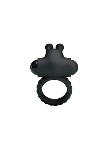 Силіконове ерекційне кільце на пеніс з вібратором кліторальний стимулятор Pretty Love (317747337)