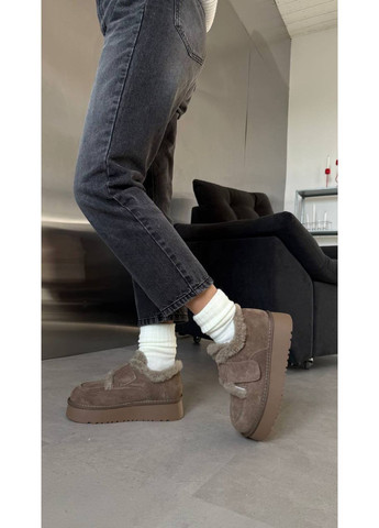 Уггі з натуральної замші на липучці No Brand (368376206)