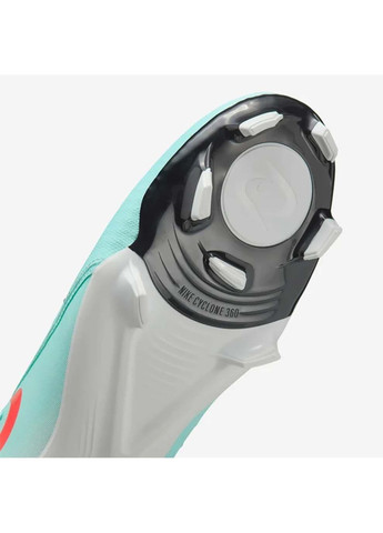 Голубые мужские бутсы phantom gx ii academy fg/mg голубой Nike