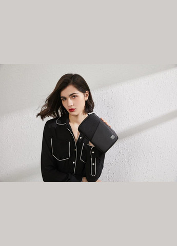 Сумка-органайзер для аксесуарів MacBook Mate Black | Несесер для зберігання проводів, кабелів, зарядок WIWU (303336218)