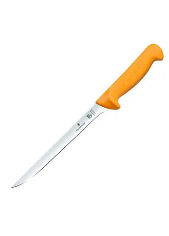 Кухонный нож Swibo Fish Filleting гибкий лезвие 20см с желтой ручкой Victorinox (386505465)