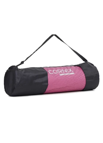 Коврик спортивный NBR 183 x 61 x 1 cм для йоги и фитнеса Pink Cornix XR-0010 (380867073)