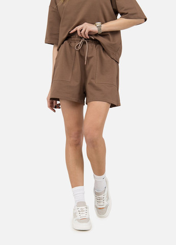 Жіночі спортивні шорти колір капучино ЦБ-00250919 Yuki (307362740)