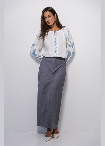 Довга спідниця у діловому стилі зі шліцею спереду Arjen (301012798)