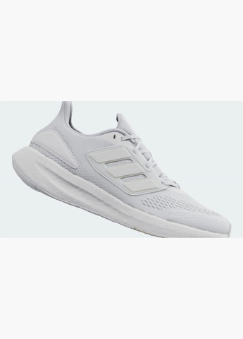 Білі Осінні кросівки чоловічі pureboost 22 running shoes white gy4705 adidas