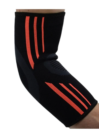Налокотники PS-6020 Elbow Support Evo Black/Orange (2шт.) Power System (345710764)