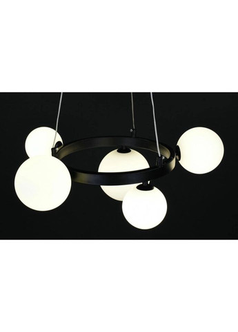 Люстра подвесная на 5 лампочек 27846 Черный 40-150х52х52 см. Sunnysky (335974766)