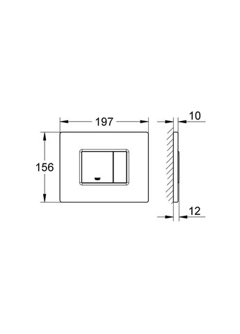 Комплект Унитаз ELLIPSE-0301-T3 + Инсталляция 38536001 + панель 38732000 (38536001ELLIPS0301T3) Grohe (351856367)