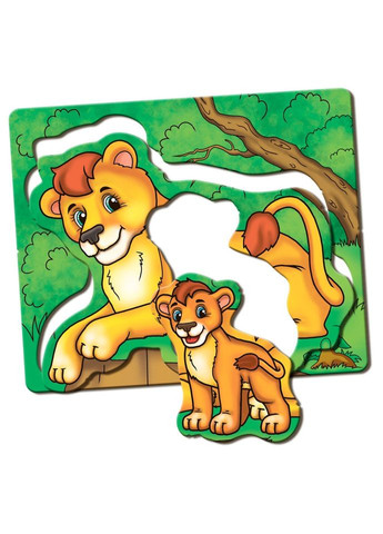 Детская настольная игра Мамы и малыши 81107 африканские животные ЕНЕРГІЯ ПЛЮС (365641021)