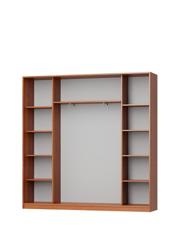 Шкаф-купе трехдверный Комбо AL 3 Зеркала 220x45x210 см (MBS-3282) MebelStar (346288913)