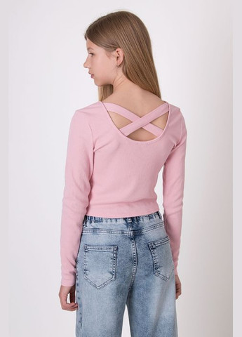 Лонгслів в рубчик для дівчинки Mevis (301086974)