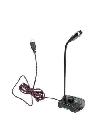 Мікрофон конденсаторний AU-GM31 Чорний для ПК, для ігор, стримінгу з RGB-підсвіткою і гнучкою ніжкою Maono (329444564)