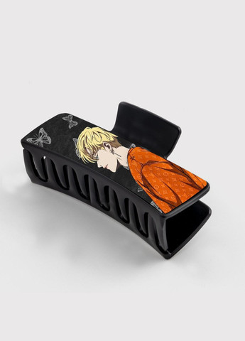 Заколка крабик для волосся Аніме Вітроломи #0006 чорний No Brand (315630966)