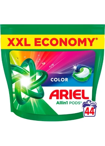 Капсули для прання Pods+ All-in-1 Для кольорового 44 шт (8700216764544) Ariel (381466584)