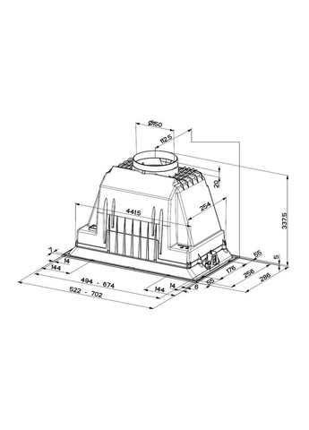 Кухонная вытяжка (m346104) Faber Inka Plus Hcs X A52 (369021225)