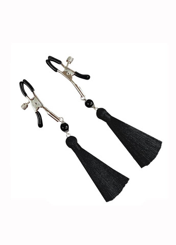 Зажимы для сосков Nipple clamps Black Tassels - CherryLove Art of Sex (282709533)