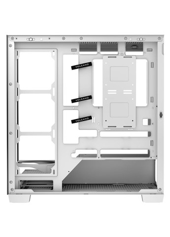Корпус VOLCANO STELLAR MIDI w/o fans WHITE без БЖ ATX Modecom (362211852)