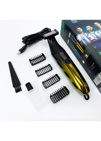 Бритва-триммер для стрижки бороды и усов V-339 GOLD VGR (364664291)