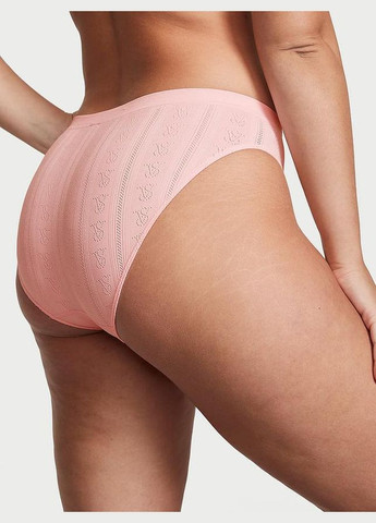 Жіночі трусики Seamless Bikini Panty XS рожеві Victoria's Secret (292494974)