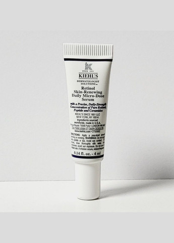 Омолаживающая сыворотка для лица Retinol SkinRenewing Daily Micro-Dose Serum 4 мл Kiehl's (294207720)