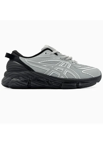 Сірі Осінні кросівки чоловічі asics gel-quantum 360 viii c.p. company cement grey асікс гель квантум No Brand