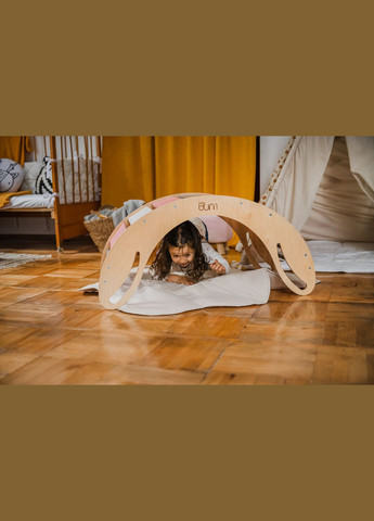 Дитяче ліжечкокачалка Smile Colourful 2 LunaToys (306552659)