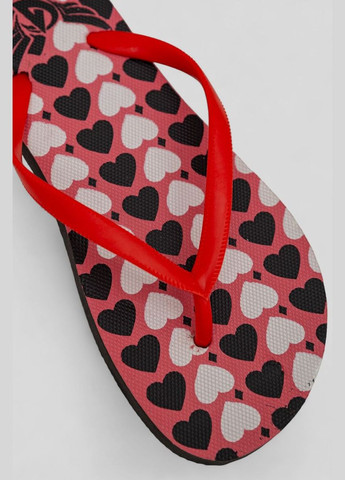 Красные пляжные вьетнамки женские Ager