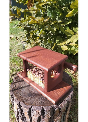 Кормушка для белок Гостинец XRmaster (цвет: Красное дерево) No Brand (361948995)