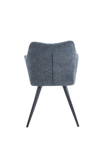 Стул STEFAN черный каркас/темно-серый тк. Intarsio (365461462)