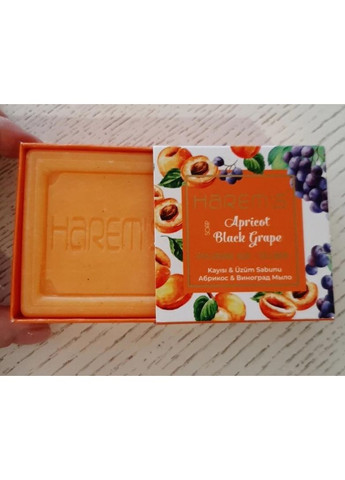 Абрикосовое натуральное мыло harems 120 gr Harem's (361057320)