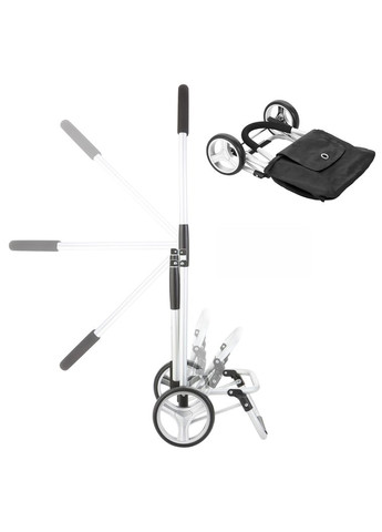 Сумка-тележка Foldable 40 Black (927297) ShoppingCruiser (324265306)