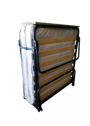 Розкладачка ліжко V-3 з матрацом 7 см, 43*80*195 см., чохол для зберігання, напівавтомат, ортопедична Mavens (266699693)