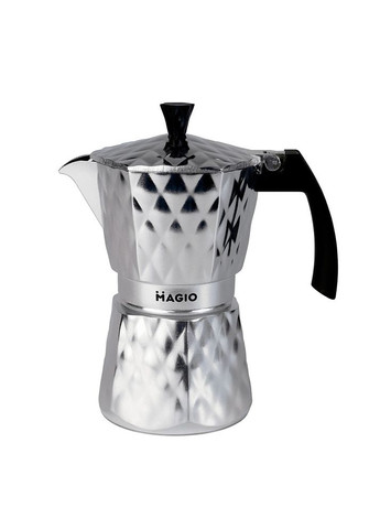 Маленька кавоварка на 3 чашки MG-1004 300 мл, Кавоварка гейзерна мокко, Гейзерна ZB-178 кавоварка сталь Magio (349822327)