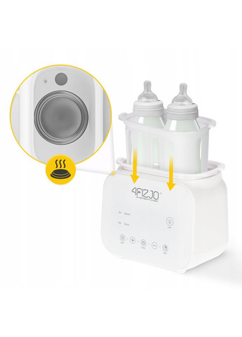 Подогреватель/стерилизатор для бутылочек Twin 4 в 1 White () 4FIZJO P-5905973402392 (356769903)
