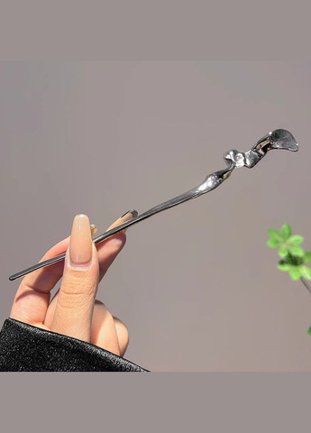 Традиційна китайська шпилька з металу для створення зачіски і закріплення волосся No Brand (311222461)