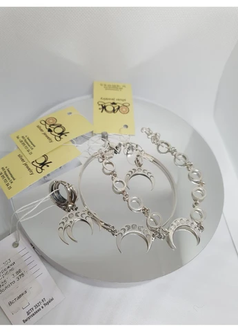 Срібна каблучка 925 проба Лунниця фази жіночий оберіг No Brand (393249119)