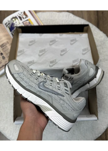 Белые летние кроссовки nike p-6000 grey white найк п-6000 No Brand