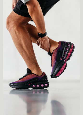 Червоні Осінні кросівки чоловічі і жіночі nike air max dn red black | найк аір макс дн червоні чорні No Brand