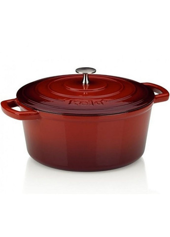 Кастрюля чугунная с крышкой Calido, 21 см, 2,5л красная 11940 Kela (316515895)